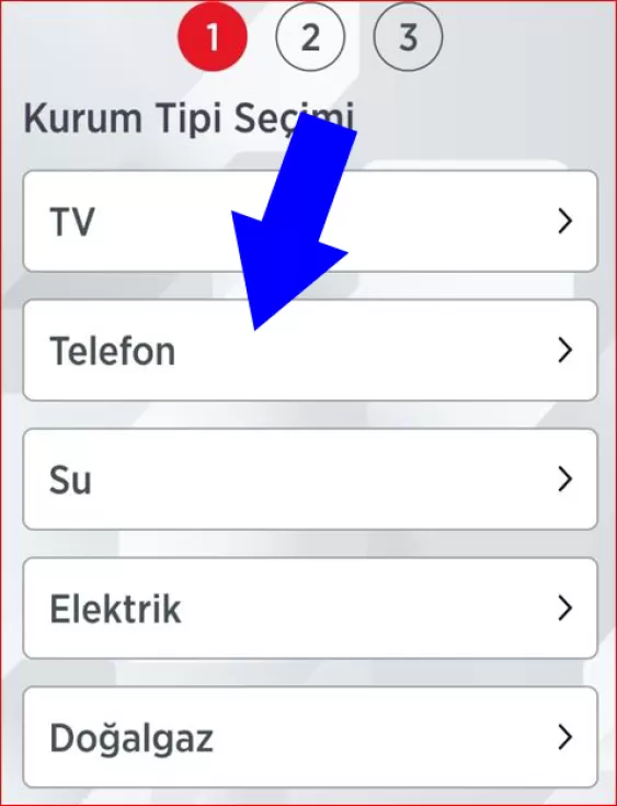 Telefon Faturası Ödeme